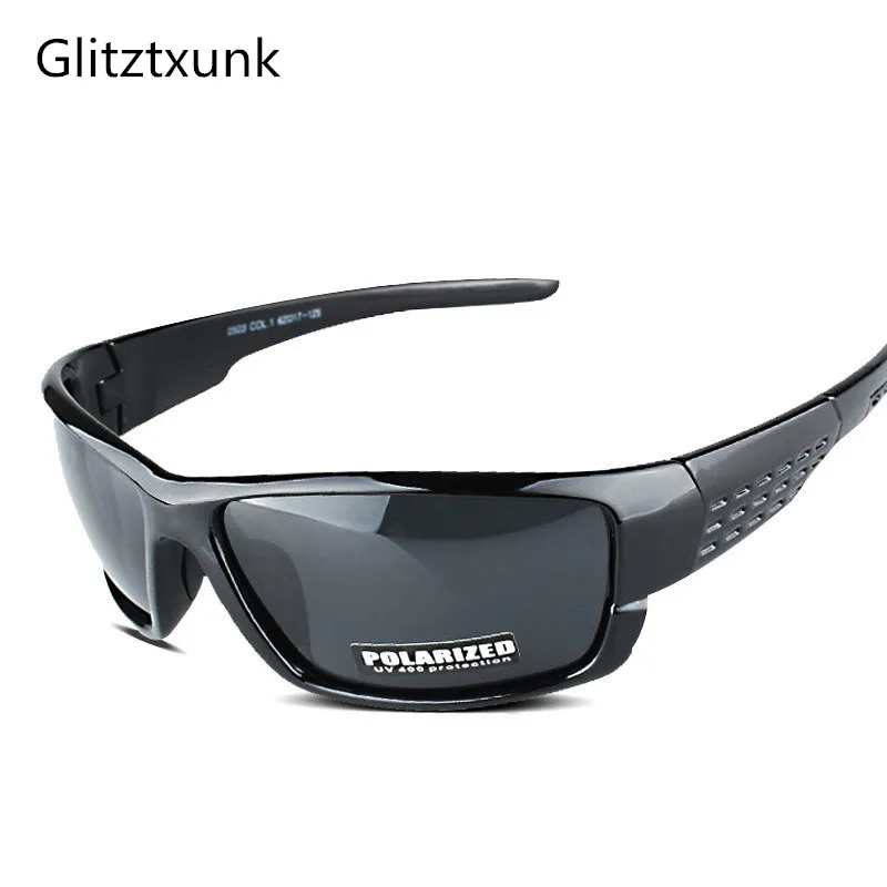 Glitztxunk 2018 New Brand Black Sport Polarized Sunglasses Men Women Sports SunglassesOutdoor ...