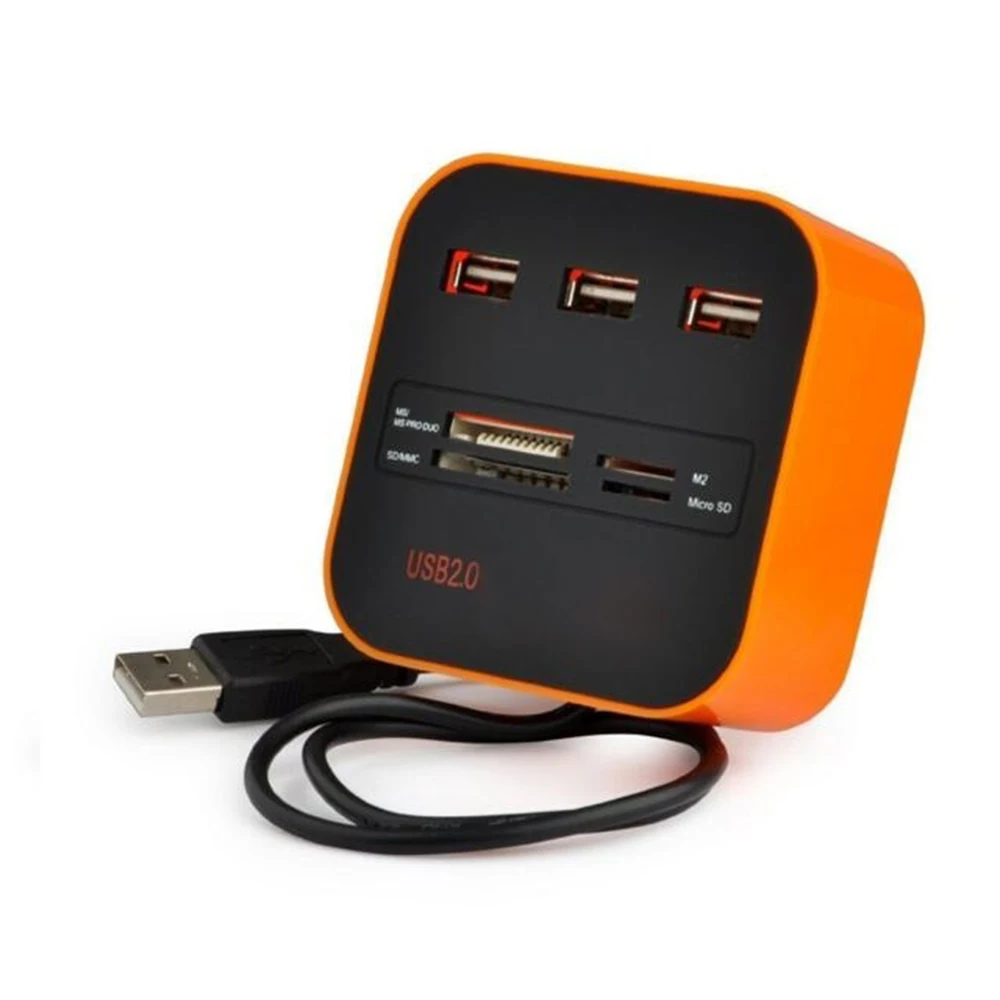 3 High Speed Port USB HUB 2.0 USB Splitter Adapter for Notebook/Tablet Computer PC Peripherals Accessories