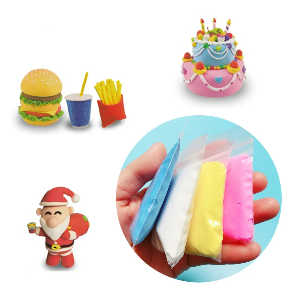 20 г воздушная сушка DIY мягкий фимо Полимерная глина для моделирования 3D пушистая