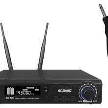 Беспроводная гитарная система EX-100/GT-1 Pro UHF 100M беспроводной электрогитарный микрофон передатчик приемник бас музыкальный инструмент