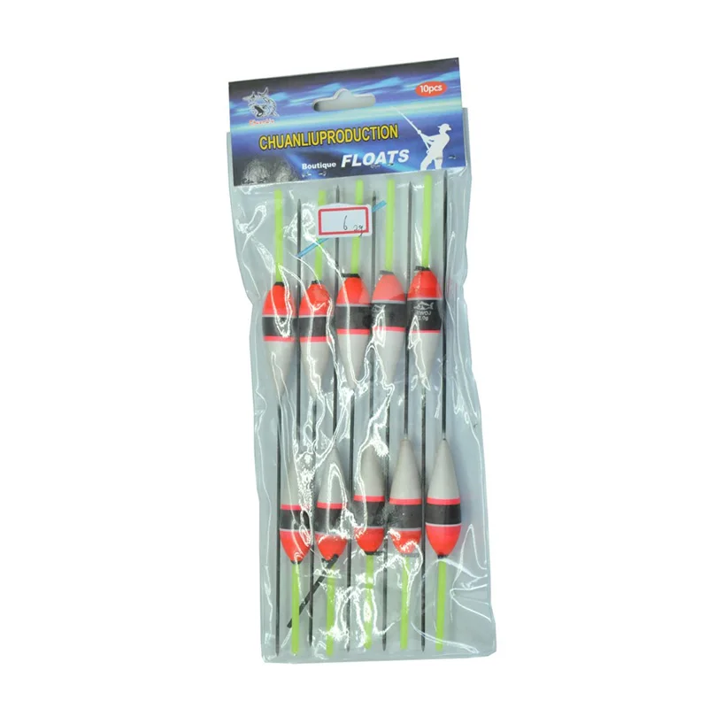 Topline Tackle led electoric night glowing fishing float fishing accessory set rock fish floats floater bobbers for carp fishing