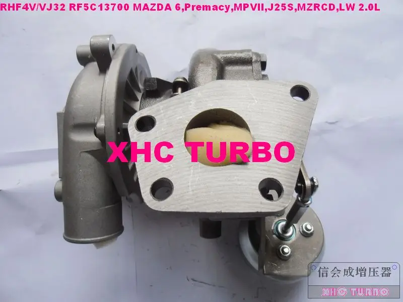 Новый турбокомпрессор RHF4V/VJ32 RF5C13700 для MAZDA 6 CiTD Premacy MPV II DI J25S MZRCD LW 2.0L 134HP|turbocharger