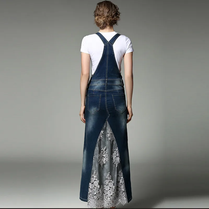 Bailansi/Высококачественная женская футболка с круглым вырезом и короткими рукавами+ эластичная длинная джинсовая юбка с блестками и бисером на пуговицах комплект из двух предметов