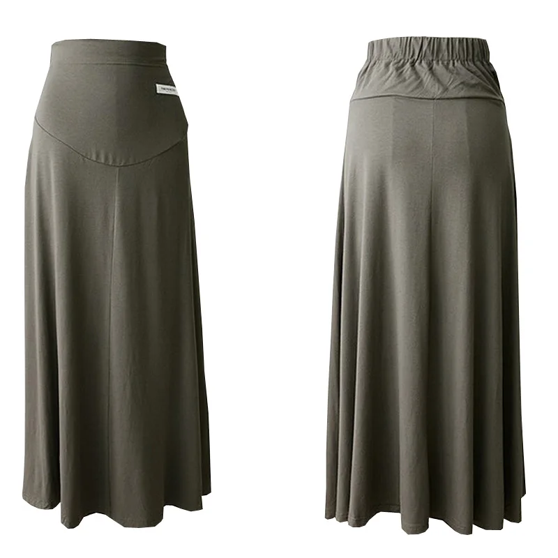 SAIWOEL Spring Summer Autumn New Maternity Skirt Clothing For Pregnant Women Maternity Dresses Pregnancy Pregnant Skirt