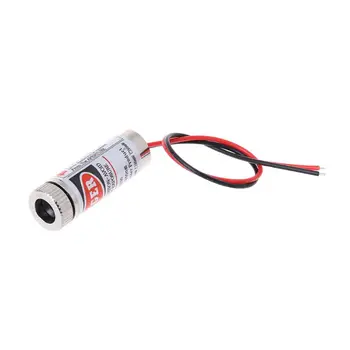 

Hot 650nm 5mW Red Point Laser Module Head Glass Lens Focusable Industrial Class
