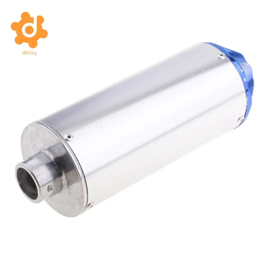 Universal Motorcycle Scooter Dirt Bike 28mm Slip On Exhaust Muffler Pipe
