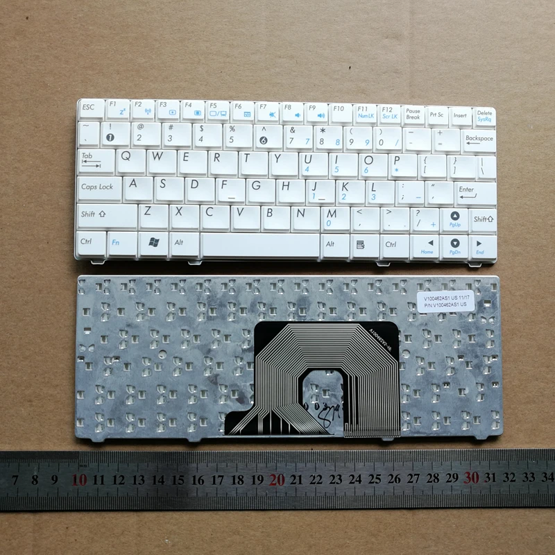 US new laptop keyboard for ASUS Eeepc epc 900HA 901HA 900AX 904HA V100462AS1 English white | Компьютеры и офис