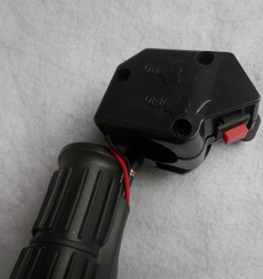 THROTTLE CABLE & HANDLE BAR HONDA STYLE KNAPSNACK BRUSHCUTTER 3