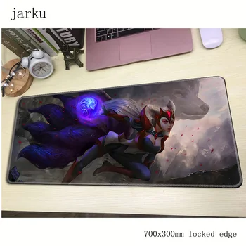 

Ahri mousepad gamer 700x300X3MM gaming mouse pad large locrkand notebook pc accessories laptop padmouse ergonomic mat