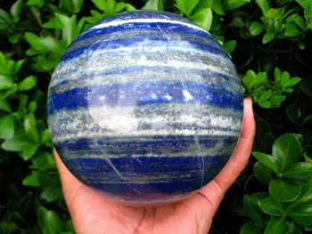 

3680g HUGE NATURAL Lapis Lazuli quartz crystal sphere ball healing