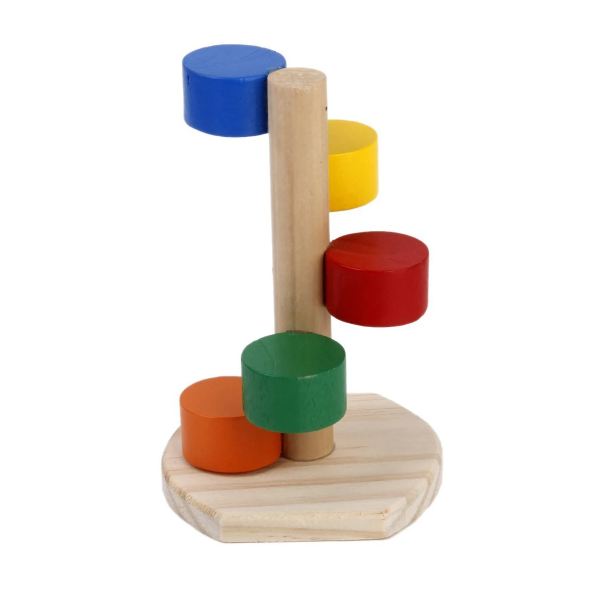 

Colorful Pet Hamster Toy Wooden Color Climbiing Scaling Ladder Fun Play Toy For Rat Mouse Hamster Pet Wood Craft