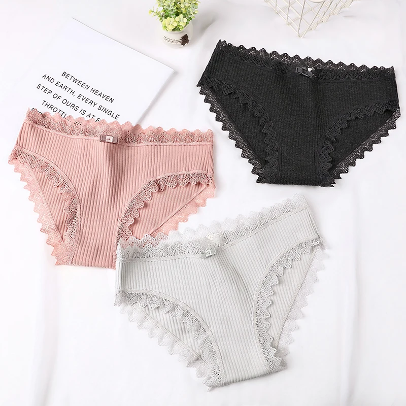 

1 Pcs Seamless Panties 100% Cotton Simple Solid Breathable Soft Panty High Quality Hot Sale Low Waist Underwear Women Briefs M L