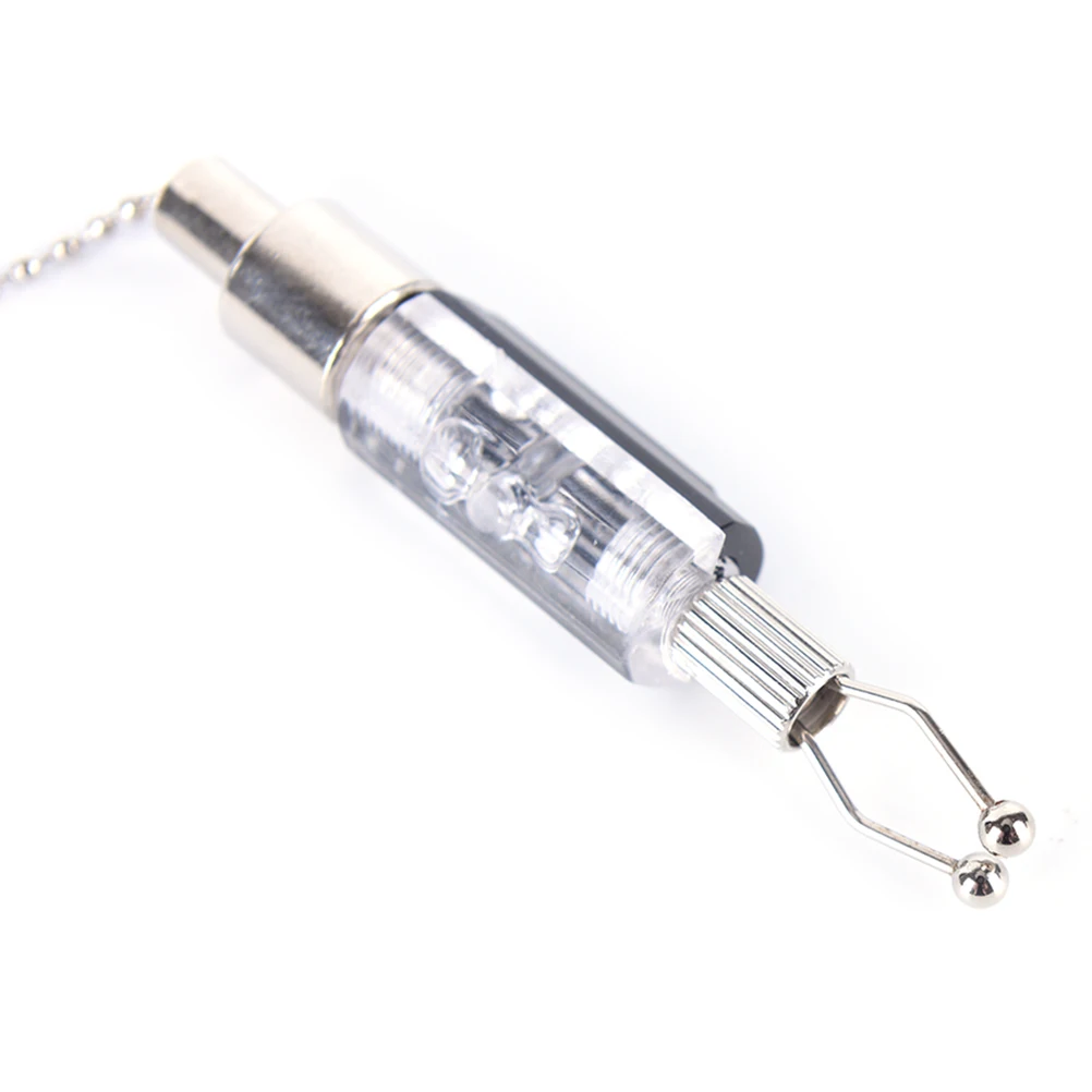 

Fishing Bite Fishing Alarm ABS & Iron Hanger Swinger Indicator Fishing Tackle Tool Outdoor Swing Signal Receiver Sliver+Black