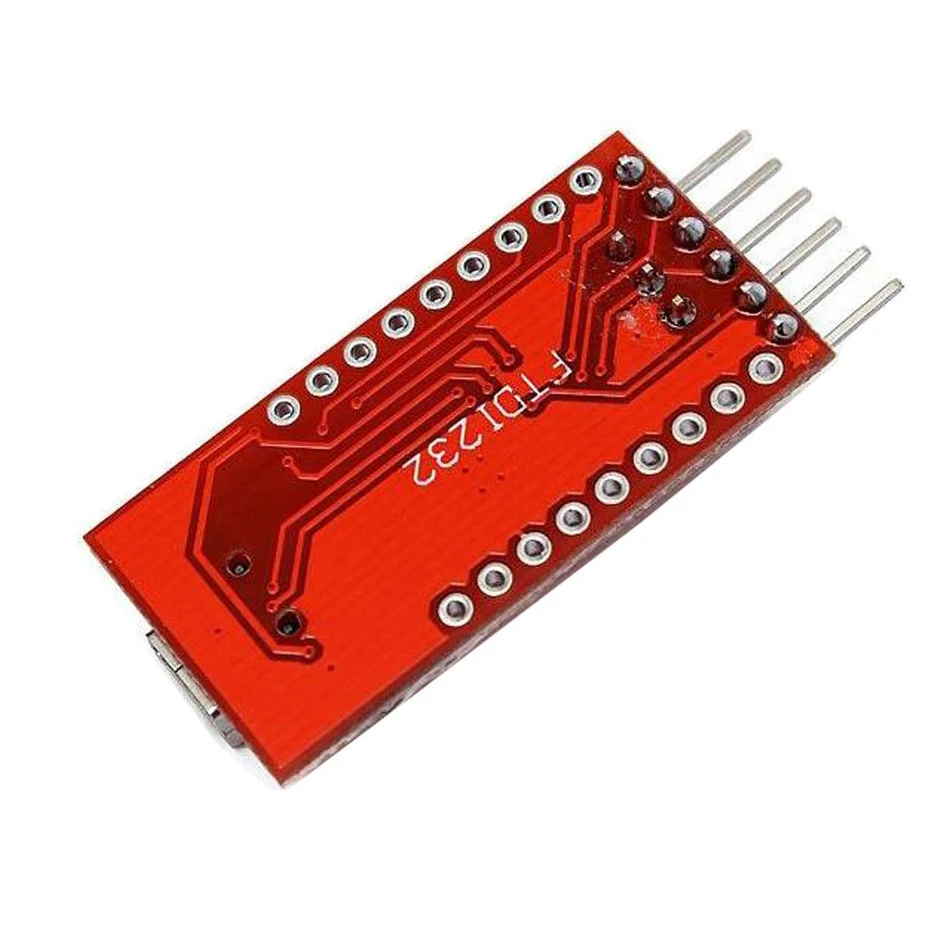 Модуль адаптера последовательного преобразователя FT232RL FTDI USB в TTL для Arduino 3 В 5