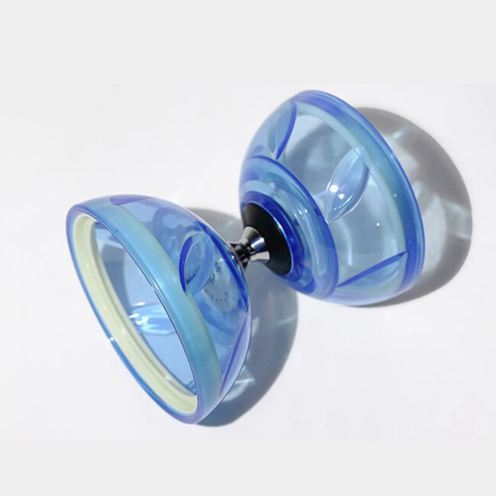 

3 Bearing High Speed Double Wheel Fall Resistant Transparent Diabolo Chinese YOYO Professional