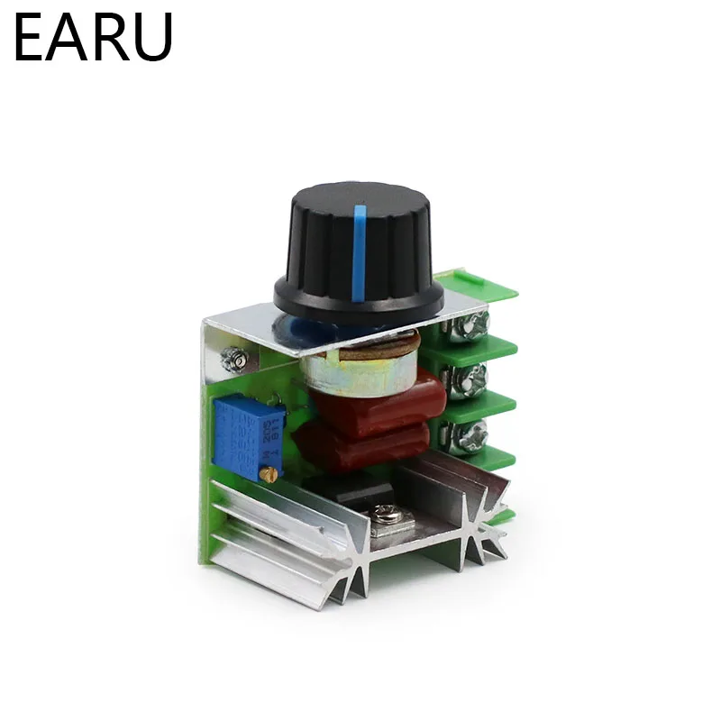 AC 220V 2000W SCR Voltage Regulator Dimming Dimmers Motor Speed Controller Thermostat Electronic Voltage Regulator Module