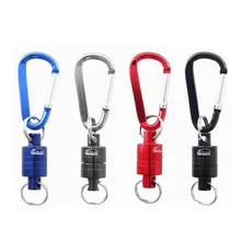1pcs Fishing tools Magnetic buckle Strong Train Release Magnetic Net Gear Release Lanyard cable Pull 3KG accessories pesca
