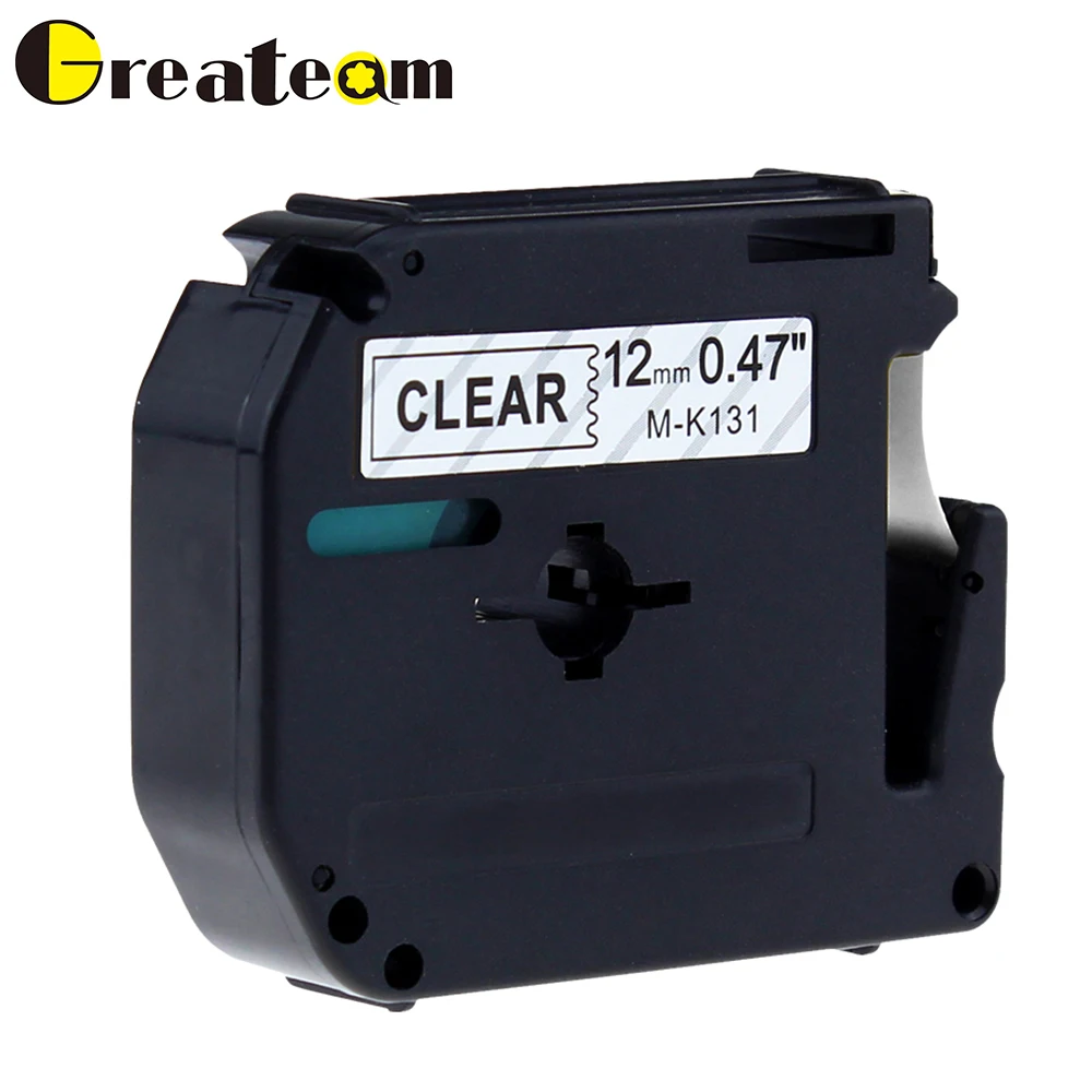 Buy Greateam 1pcs MK131 Compatible Brother M Tape M131 MK 131 M K131 Black on