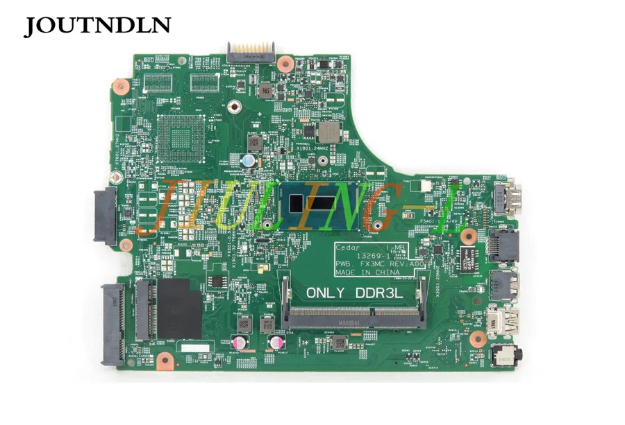 Материнская плата JOUTNDLN для ноутбука Dell Inspiron 3543 3443 Cw5n0 CN 0Cw5n0 FX3MC DDR3L W/ I3 5005U