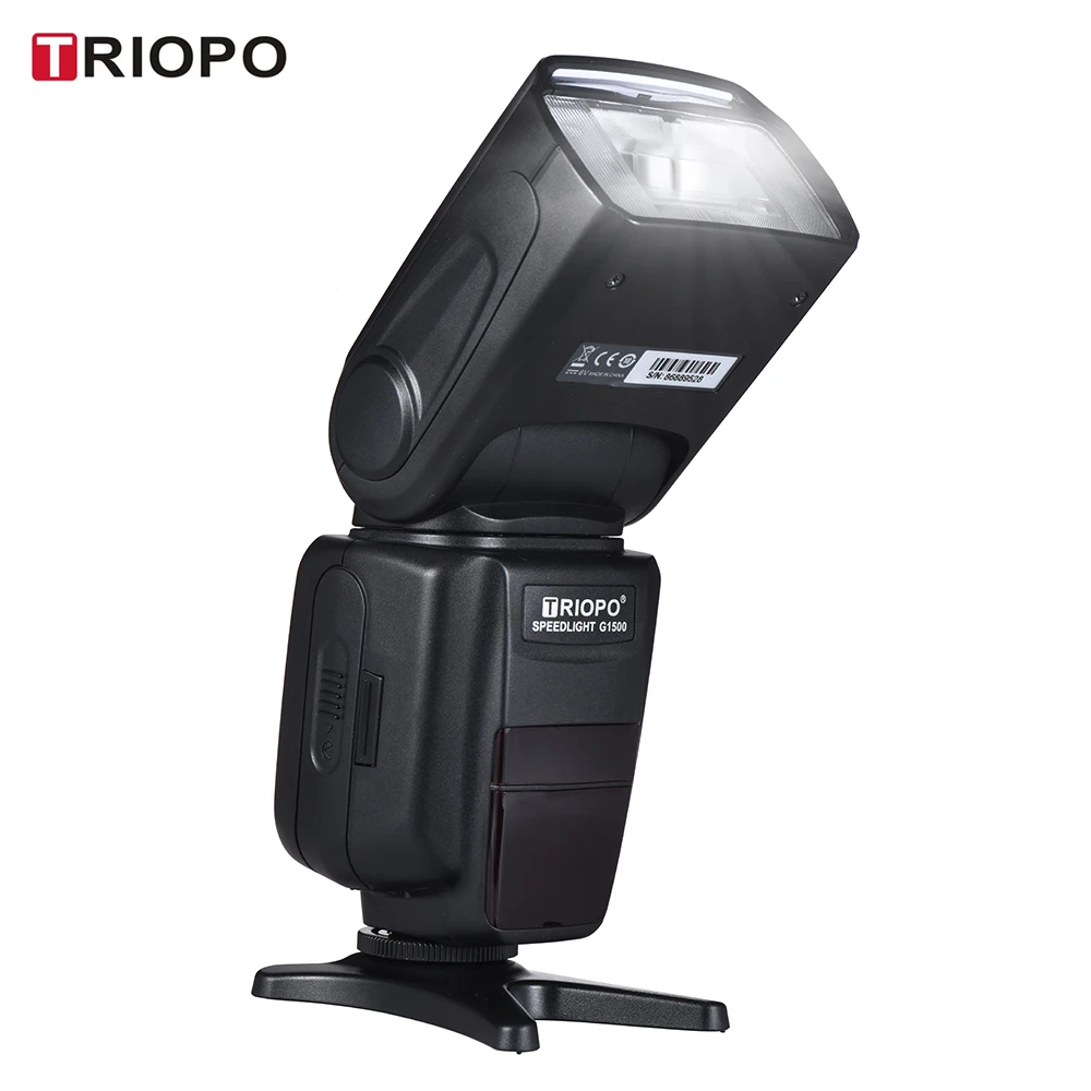 

TRIOPO G1500 2.4G HSS 1/8000s GN58 TTL Wireless Master Slave Flash Speedlite for Sony Alpha A7 A7R A7S A7II A7RII A7SII A6000etc