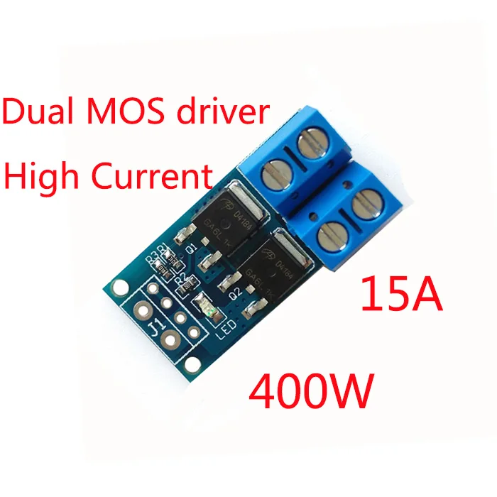 

High-power MOS tube, trigger switch, drive module, PWM regulation, electronically controlled switch