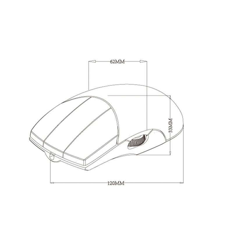 Черный 3 кнопки беспроводной мыши боковой прокрутки для 3DCG CAD зарядки 3-3-3 ключа боковые колеса рисования CA DUG моделирования Catia мышь