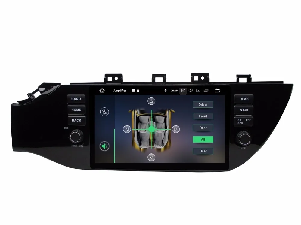 Excellent 1024*600 Quad Core 9" Android 8.1 Car Audio DVD Player for Kia K2 RIO 2017 2018 Radio GPS WIFI Bluetooth Mirror link 5