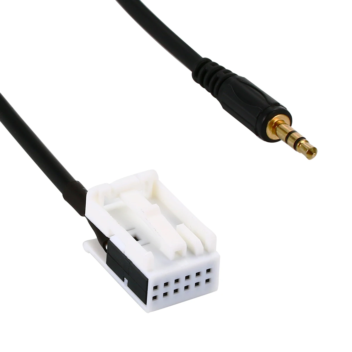 3.5mm Car Aux Audio Cable Adapter 100cm for iPod MP3 Player for Benz