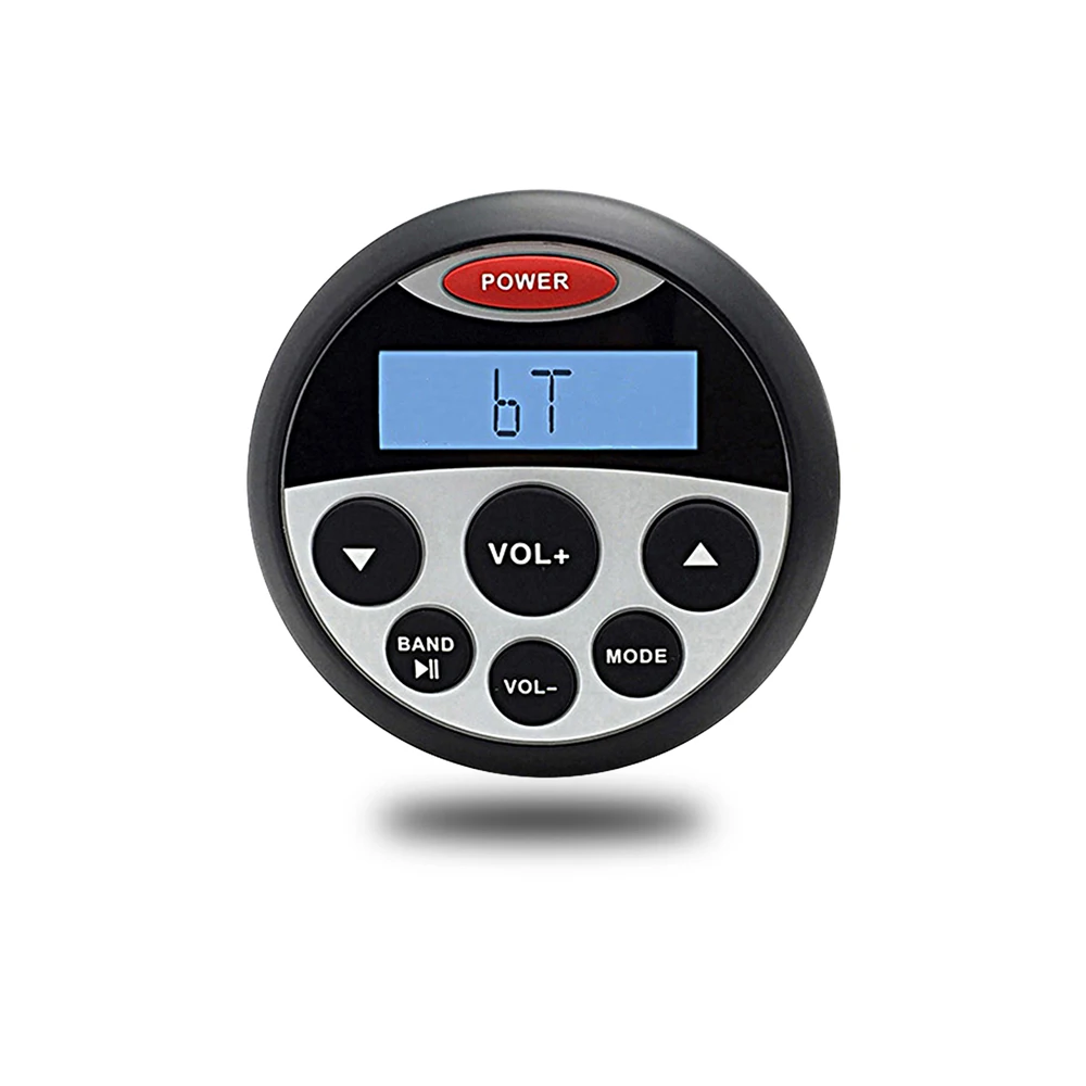 160 Watts Marine Stereo Bluetooth Boat Audio Motorcycle Radio Waterproof AM FM Receiver USB 