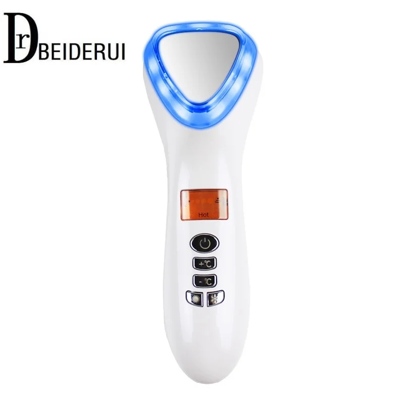 Instrumento de imporasion calor iontophoresis ultrasónicay derivación de aparatos de belleza instrumento Cosmetico для лица