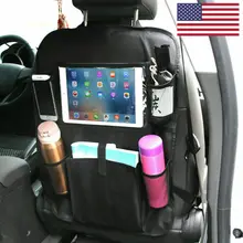 Органайзер на заднее сиденье автомобиля, аккуратный органайзер, сумка для хранения, карман, держатель для чашки, США