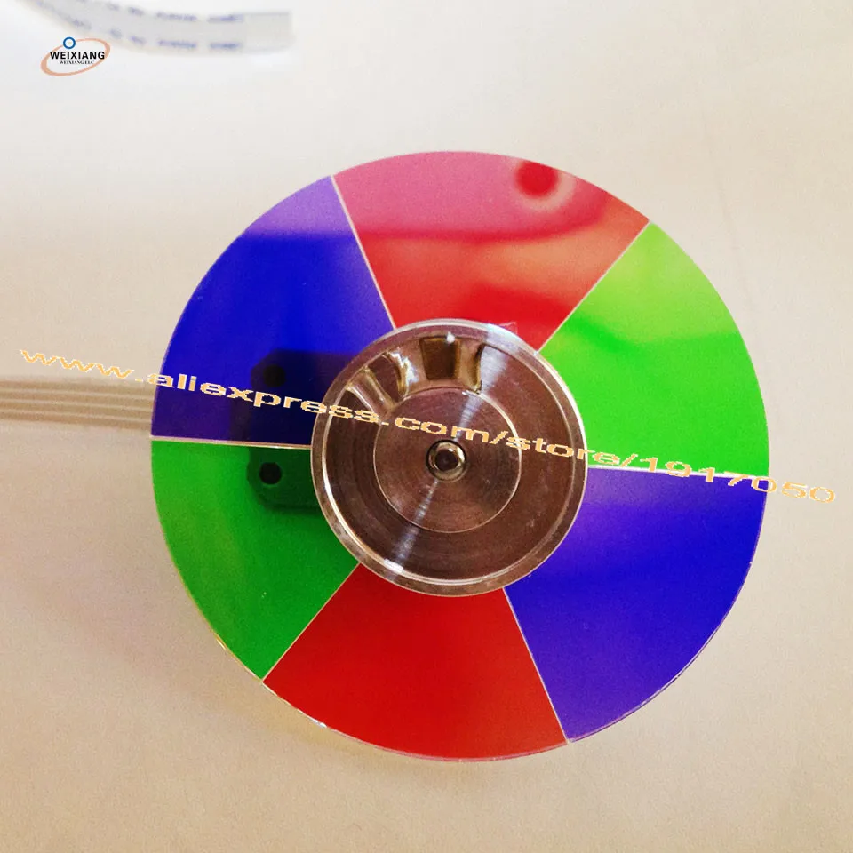 

New DLP Color Wheel For Mitsubishi WD-60738 /WD-73738 Projection TV Color Wheels with Three Months Warranty 6 segments 46mm