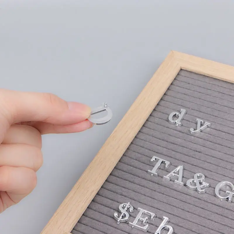 Caracteres para Placa de Letra de Feltro Peças para Placa de Carta Números de 250 Mutável Mod. 205662 9 números de 250 peças para placa de carta mutável
