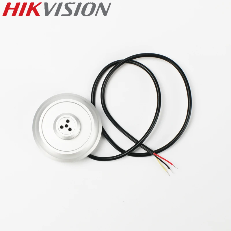 Hikvision CCTV Микрофон DS-2FP1021 для IP камера DS-2CD3935FWD-IWS DS-2CD2185FWD-IS запись звука |
