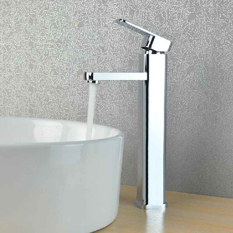 BECOLA смеситель для ванной комнаты смеситель для раковины хромированный одно отверстие одинарная ручка для ванной комнаты умывальник кран