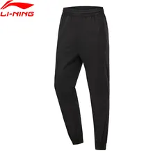 Li-Ning, мужские спортивные штаны для баскетбола, 88% нейлон, 12% спандекс, карманы, обычная посадка, подкладка, спортивные брюки, AYKP099 MKY516