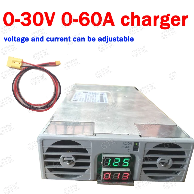 

LTO lifepo4 lithium 0-30V 0-60A 1800W Adjustable battery charger 12V 60A 50A 40A 30A 20A 25A 14.6V 16.8V 24V 36V 48V charger