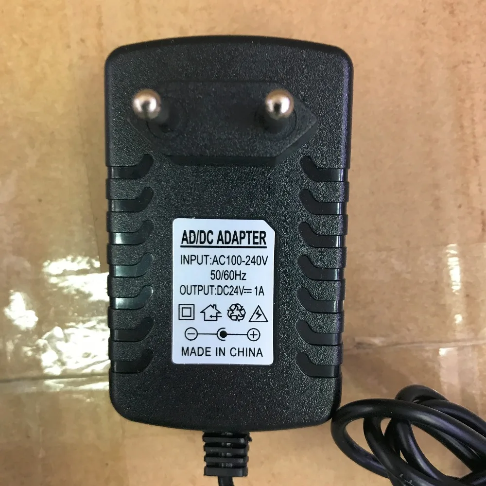 

EU Plug Converter DC 24V 1A Server led strip Adapter Power Supply AC to DC Power Adapter AC 100-240V DC power transformer