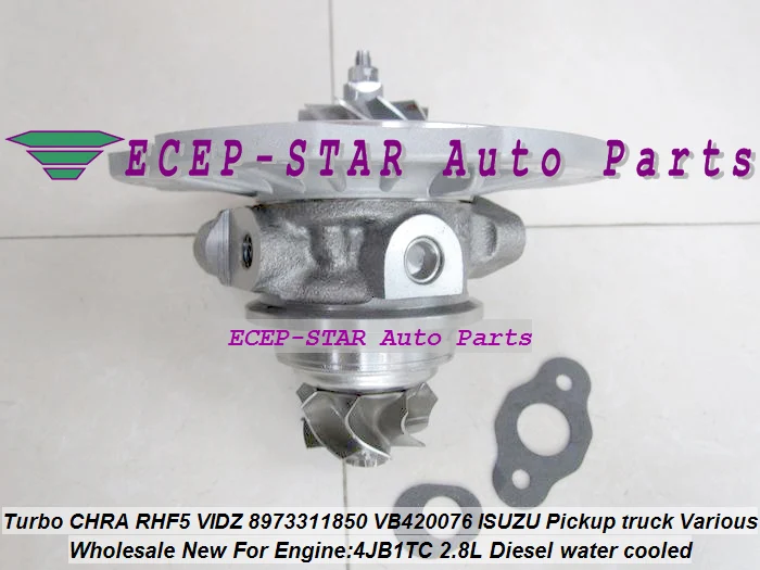 Turbo CHRA Cartridge Core RHF5 VIDZ VA420076 8973311850 8973311-850 4T505 1118010-802 For ISUZU Pickup 4JB1TC 4JB1T 4JB1-TC 2.8L (2)