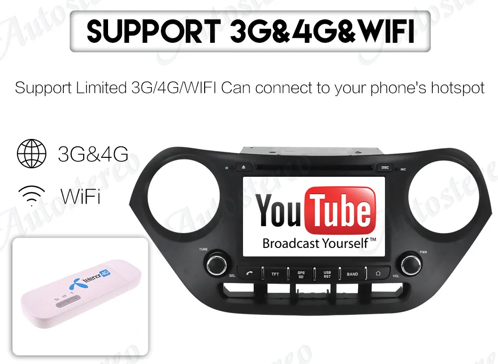 Best DSP newest Android 9.0 Car DVD Player for Hyundai I10 I-10 2013+ GPS navigation multimedia satnav stereo radio tape recorder Nav 23
