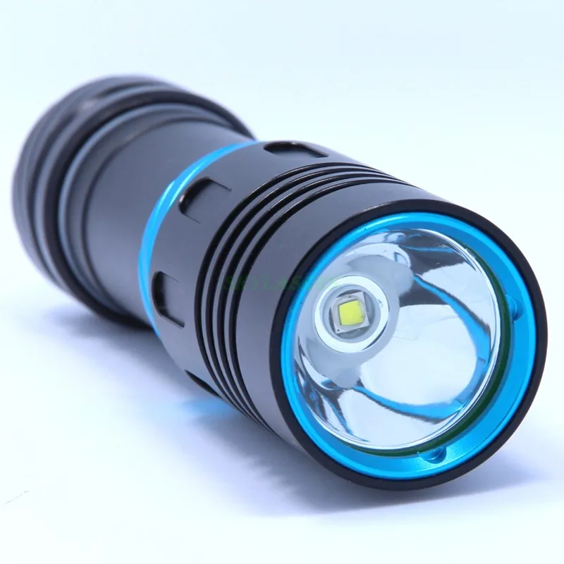 Новый Дайвинг 100 м XM-L2 26650 светодио дный фонарик подводный светодиодный свет магнитный переключатель водостойкий вспышка света факел на 18650