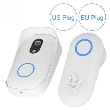 

WiFi Smart Wireless Doorbell RF Wireless Ring Door Bell Visual Camera Phone Anti-theft Alarm Home Security Door Hardware Set
