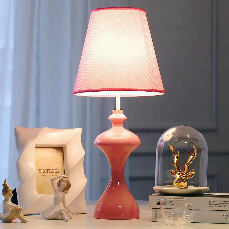 

TUDA 23X51cm Free Shipping Minimalist Decoration Table Lamp For Bedroom Bedside Table Lamp Creative Fashion Home Decor E27