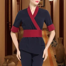 Массажная форма администратора гостиницы скрабы спа-салон красоты наборы для медсестер, косметичка, тайский Массажная Форма s