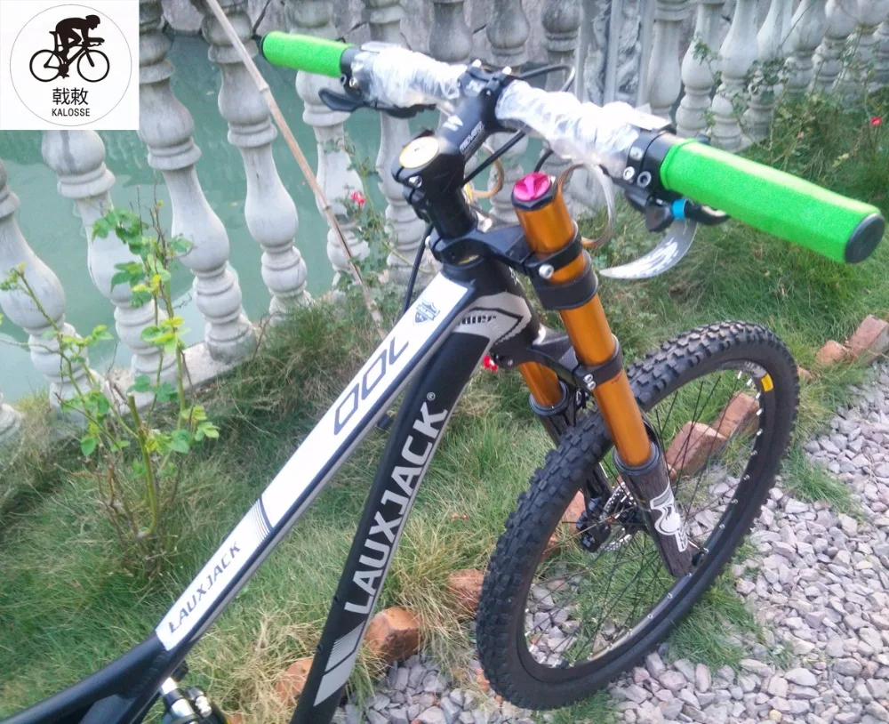 Flash Deal Kalosse  M610  Hydraulic brakes  30 speed alloy Full suspension frame  downhill  bike 26*17 inch    mountain bicycle 2