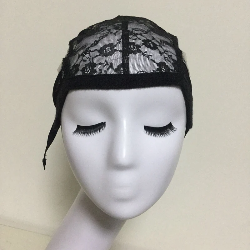 Glueless Lace Wig Cap For Making Wigs With Adjustable Straps Weaving