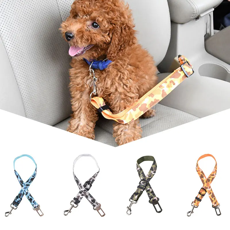 Adjustable Leash Restraint Harness Traction Leads Camouflage Strong Pet