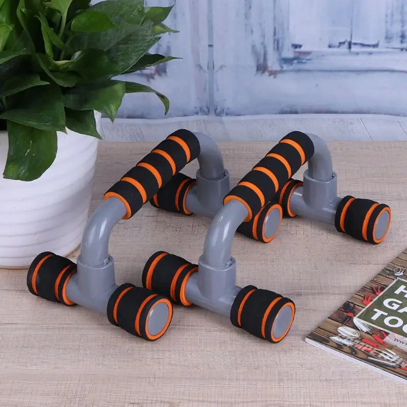 1 Pair Fitness Push Up Pushup Stands Bars Sport Gym Exercise Training Chest Bar Sponge Hand Grip Trainer For Body Building