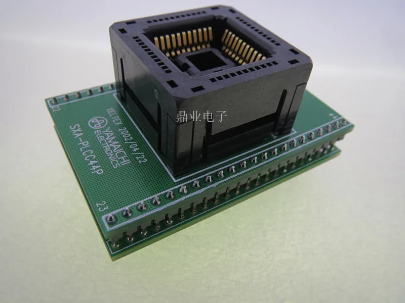 IC120-0444-306 PLCC44/DIP Горящее гнездо золотое покрытие IC Тест ing seat тестовое гнездо испытательный стенд