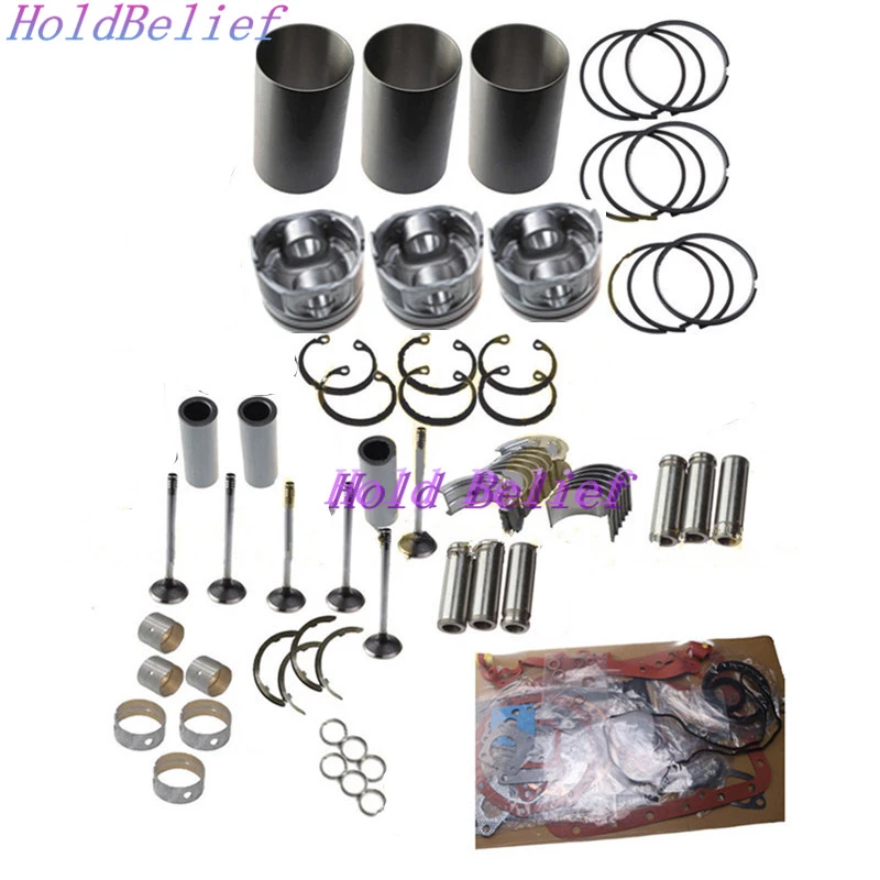 センターバレー 新品 KRRKparts D902 Engine Overhaul Rebuild Kit fits Kubota